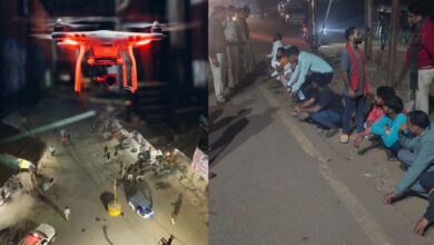 ड्रोन निगरानी से बड़ी कार्रवाई, सिरगिट्टी में 10 नशेड़ी पकड़े गए