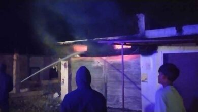 अमित क्लॉथ’ दुकान में भीषण आग, लाखों का सामान जलकर राख