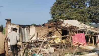 कच्चे मकान में लगी आग, वृद्ध महिला जिंदा जल गई