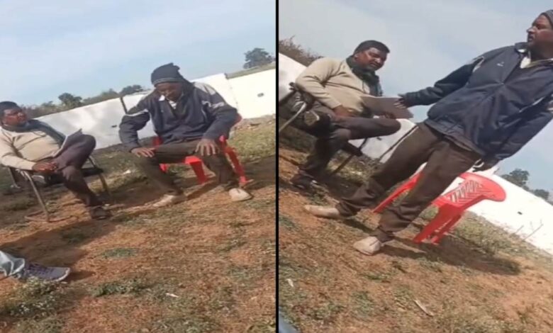 सतना में शराबी हेडमास्टर का वीडियो वायरल, शिक्षा विभाग पर उठे सवाल