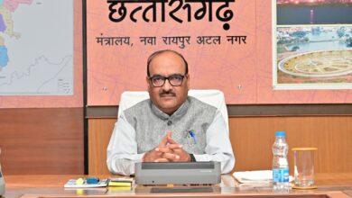 मुख्य सचिव ने मंत्रालय महानदी भवन में नवा अंजोर विजन 2047 मॉनिटरिंग पोर्टल की समीक्षा की