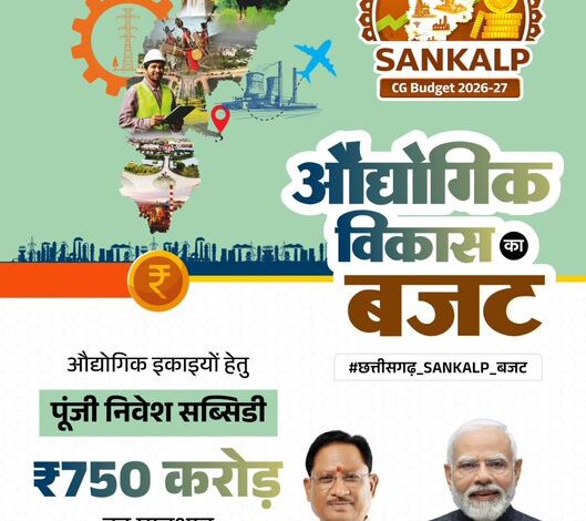 औद्योगिक इकाइयों हेतु पूंजी निवेश सब्सिडी के लिए 750 करोड़ का प्रावधान औद्योगिक इकाइयों हेतु पूंजी निवेश सब्सिडी के लिए 750 करोड़ का प्रावधान