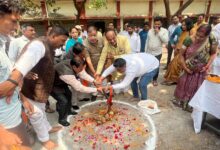 छत्तीसगढ़ महाविद्यालय में होगा अतिरिक्त कक्ष का निर्माण, हुआ भूमिपूजन