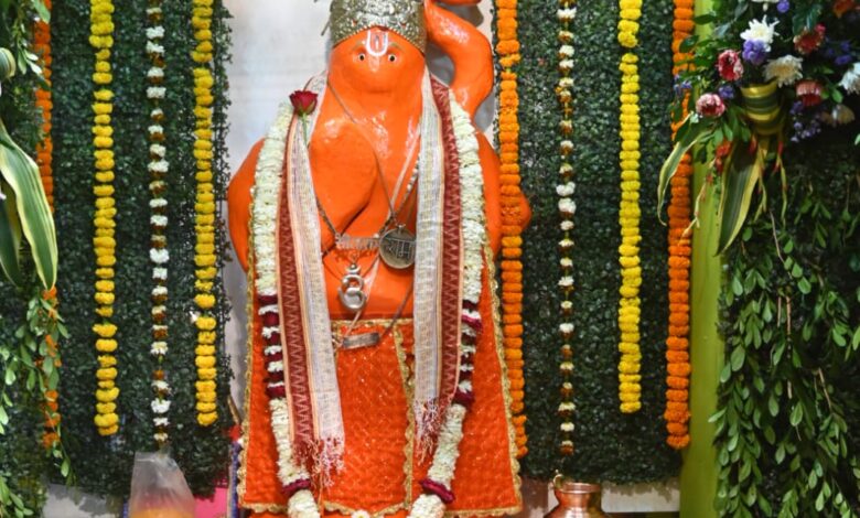 श्री चिंताहरण हनुमान मंदिर में महाशिवरात्रि पर सुंदरकाण्ड पाठ, भजन व झांकी का आयोजन