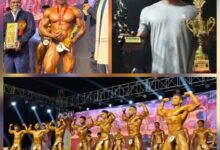 मयंक पटेल ने नेशनल बॉडीबिल्डिंग चैंपियनशिप में जीता गोल्ड