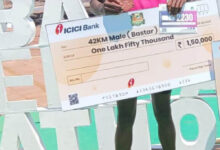 कोण्डागांव के युवा ने बस्तर हेरिटेज मैराथन में लहराया जीत का परचम