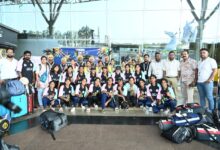 खेल प्रतिभा का महाकुंभ: असम से तैराकी के 10 और तमिलनाडु से 17 फुटबॉल खिलाड़ियों का दल पहुंचा रायपुर