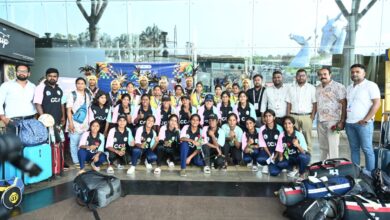 खेल प्रतिभा का महाकुंभ: असम से तैराकी के 10 और तमिलनाडु से 17 फुटबॉल खिलाड़ियों का दल पहुंचा रायपुर खेल प्रतिभा का महाकुंभ: असम से तैराकी के 10 और तमिलनाडु से 17 फुटबॉल खिलाड़ियों का दल पहुंचा रायपुर