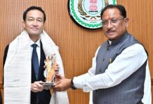 मुख्यमंत्री साय से जापान दूतावास के राजनीतिक मामलों के मंत्री आबे नोरिआकि ने की सौजन्य मुलाकात