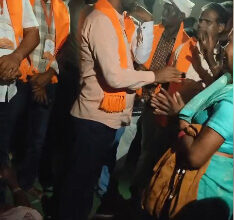 प्रशिक्षण शिविर में पहुंचे बेलोदा के ग्रामीणों ने मांगा रेत खदान से हुई आय का हिस्सा