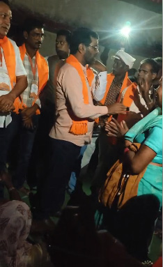 प्रशिक्षण शिविर में पहुंचे बेलोदा के ग्रामीणों ने मांगा रेत खदान से हुई आय का हिस्सा