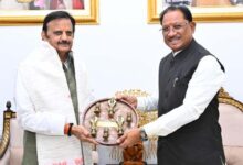 मुख्यमंत्री से मध्यप्रदेश के उपमुख्यमंत्री शुक्ला ने की सौजन्य मुलाकात, रायपुर – रीवा हवाई सेवा की सराहना