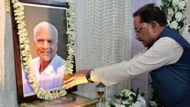 मुख्यमंत्री साय ने लोकतंत्र सेनानी स्वर्गीय महावीर प्रसाद जैन को दी श्रद्धांजलि