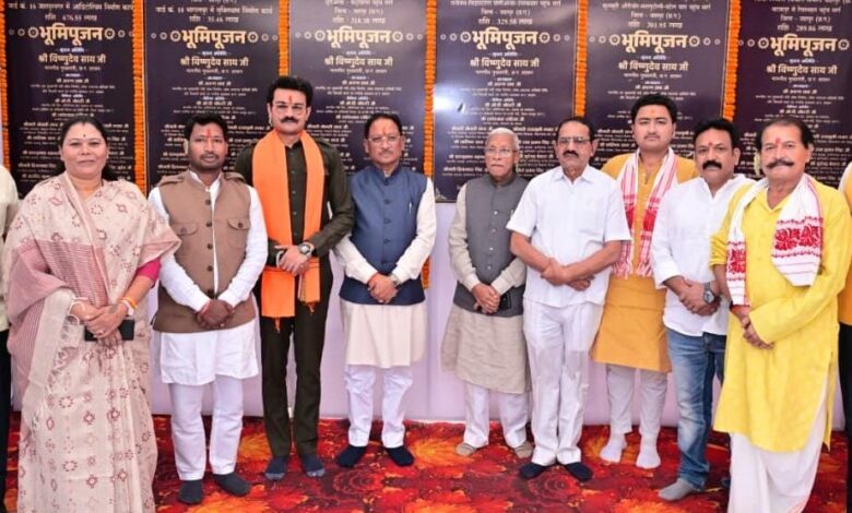 जशपुर को विकास की नई सौगात : मुख्यमंत्री साय ने 19.51 करोड़ के 6 विकास कार्यों का किया भूमिपूजन