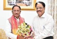 मुख्यमंत्री से राज्य नीति आयोग के नवनियुक्त उपाध्यक्ष गणेश शंकर मिश्रा ने की सौजन्य मुलाकात