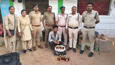 संयुक्त टीम ने 10 हजार से अधिक की देशी मदिरा किया जब्त