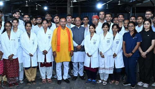 स्वास्थ्य सुविधाओं के विस्तार के लिए प्रतिबद्ध है हमारी सरकार – मुख्यमंत्री साय स्वास्थ्य सुविधाओं के विस्तार के लिए प्रतिबद्ध है हमारी सरकार – मुख्यमंत्री साय