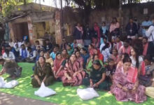 गुढिय़ारीवासियों ने सड़क चौड़ीकरण का किया विरोध