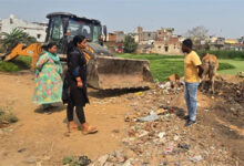 टिकरापारा, पचपेड़ी नाका में शासकीय तालाब अतिक्रमण मुक्त