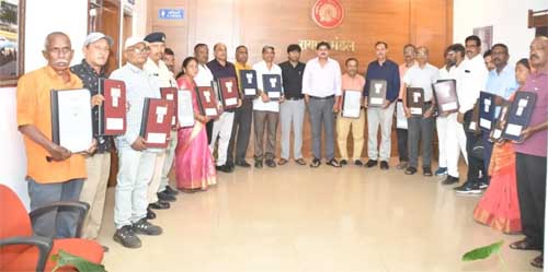 रेल परिवार से रायपुर मंडल के 21 सदस्य सेवानिवृत्त
