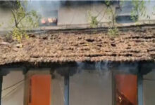 तहसील कार्यालय में लगी अचानक भीषण आग, रिकॉर्ड रूम के कुछ हिस्से जले