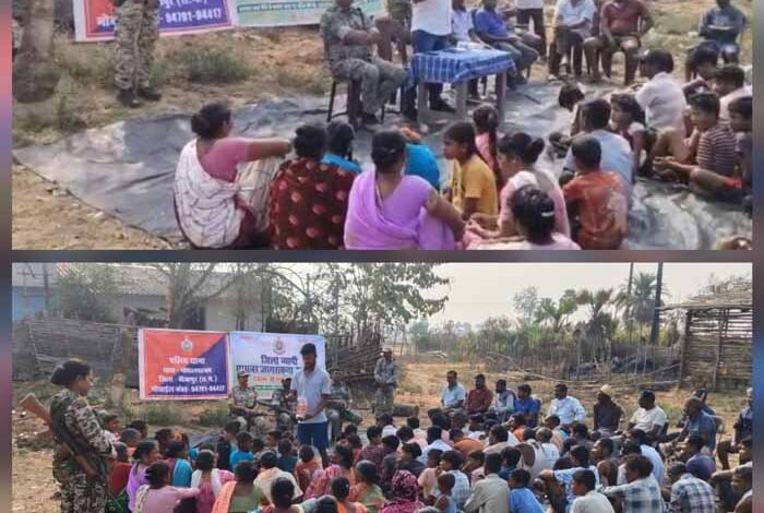 सोशल पुलिसिंग की टीम गांव-गांव पहुंचकर कर रही संवाद