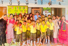 अर्पण दिव्यांग पब्लिक स्कूल के बच्चों के साथ समाजसेवी अंकिता ने मनाया प्री-होली मिलन समारोह