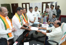 चेंगन्नूर के भाजपा प्रत्याशी वी. गोपाकुमार के नामांकन में शामिल हुए सीएम साय