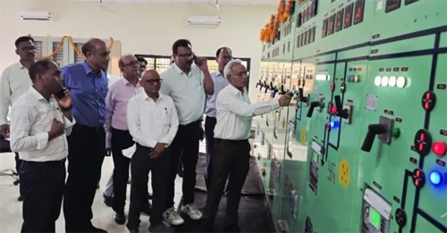 सौ करोड़ की लागत से बने 132 केवी उपकेंद्र को ऊर्जीकृत किया प्रबंध निदेशक शुक्ला ने