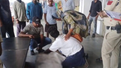 ट्रेन की चपेट में आने से आरक्षक मिंज की मौत