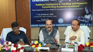 कृषि विश्वविद्यालय के प्राध्यापकों एवं वैज्ञानिकों के लिए ए आई पर पांच दिवसीय प्रशिक्षण प्रारंभ
