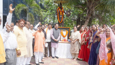 वीरांगना अवन्ति बाई लोधी को बलिदान दिवस पर महापौर मीनल ने दी आदरांजलि