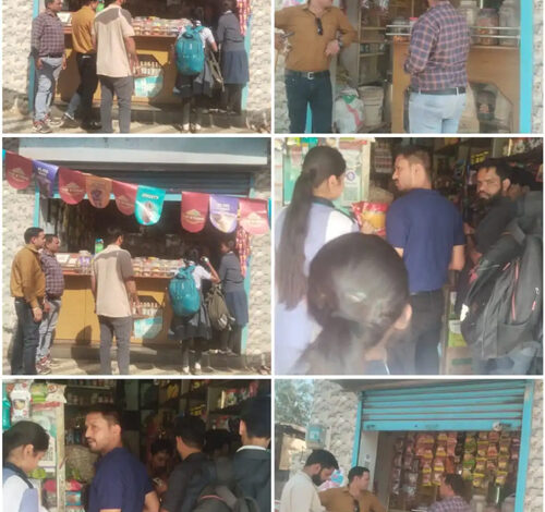 स्कूलों और आंगनबाडिय़ों के आसपास तंबाकू बिक्री करने वालों कई दुकानदारों पर लगा जुर्माना