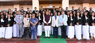 प्रशिक्षु न्यायाधीश लोकतंत्र के तीसरे स्तंभ के रूप में निभाएंगे महत्वपूर्ण भूमिका : मुख्यमंत्री साय