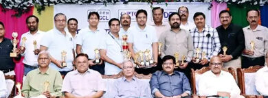 अंतरक्षेत्रीय ब्रिज प्रतियोगिता में रायपुर सेंट्रल विजेता एवं रायपुर रीजन उपविजेता