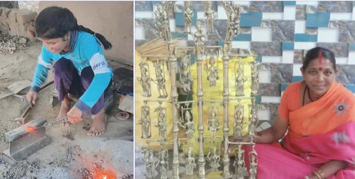 राज्य स्तरीय हस्तशिल्प सम्मान हेतु कोंडागांव की दो महिला कलाकारों का हुआ चयन