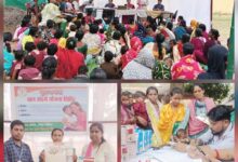 छापर भानपुरी में मुख्यमंत्री बाल संदर्भ योजना के तहत स्वास्थ्य जांच शिविर संपन्न