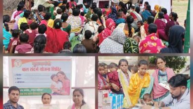 छापर भानपुरी में मुख्यमंत्री बाल संदर्भ योजना के तहत स्वास्थ्य जांच शिविर संपन्न
