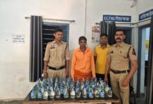 70 बोतल देशी शराब के साथ आरोपी गिरफ्तार