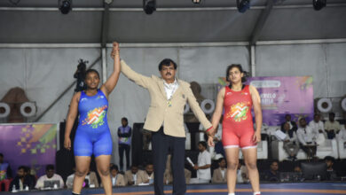 कुश्ती स्पर्धा के तीसरे दिन भी जारी रहा मुकाबले का रोमांच, खिलाड़ियों ने जीत के लिए लगाया दम