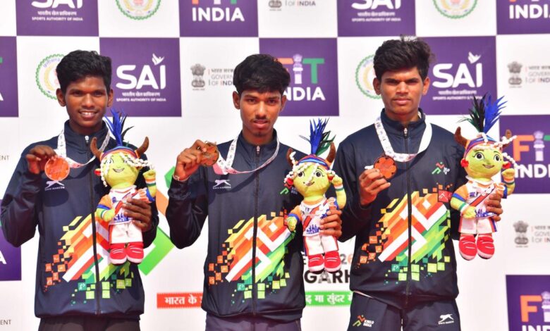 खेलो इंडिया ट्राइबल गेम्स 2026 का जगदलपुर में शंखनाद, महाराष्ट्र और अरुणाचल के धावकों ने बिखेरी स्वर्णिम चमक