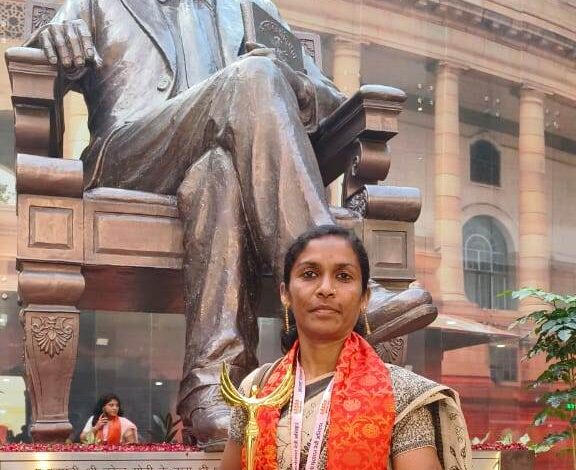 बस्तर की सरपंच जयंती कश्यप दिल्ली में हुई सम्मानित