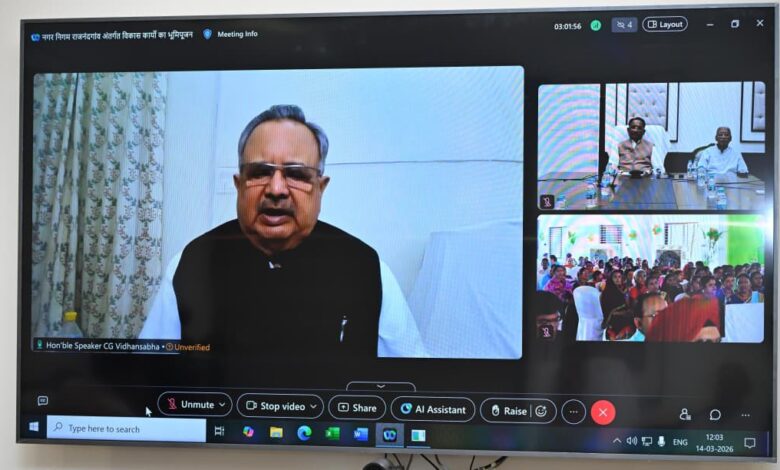 राजनांदगांव को आधुनिक सुविधाओं से सुसज्जित मॉडल सिटी के रूप में विकसित करेंगे : मुख्यमंत्री साय