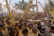 विश्रामपुरी देव मेला देवी-देवताओं के परिक्रमा के साथ हुआ संपन्न