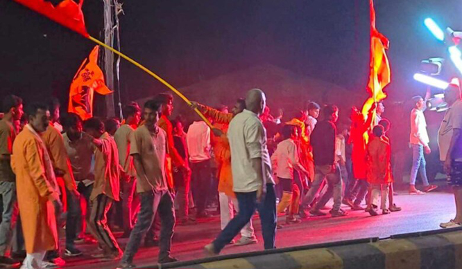 श्रीरामनवमी पर निकाली गई रैली, जय श्रीराम के नारों से गूंजा शहर श्रीरामनवमी पर निकाली गई रैली, जय श्रीराम के नारों से गूंजा शहर