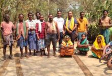 छापर भानपुरी में ईसाई धर्म अपना चुके एक परिवार की हुई घर वापसी