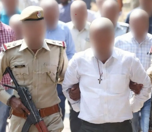 धर्म परिवर्तन मामले में पास्टर गिरफ्तार, गया जेल