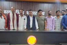 सर्व नाई समाज ने सर्व सेन समाज के वोटिंग प्रक्रिया किया बहिष्कार