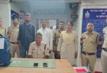 10.36 किलो अवैध गांजा के साथ दो गिरफ्तार