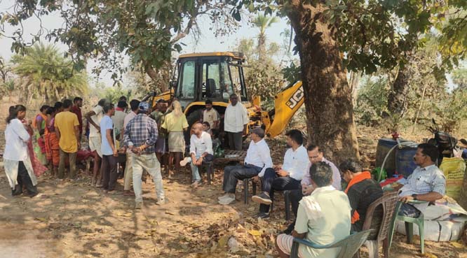 सेड्रा में पहली बार लगा प्रशासनिक शिविर, मौके पर बने जॉब कार्ड, आय, जाति, निवास प्रमाण पत्र